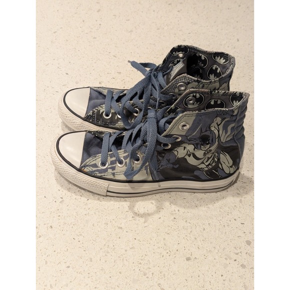 Converse DC Comics Chuck Taylor All Star High Batman Sz 3 Mens / 5 Womens 35 EU - Picture 3 of 12